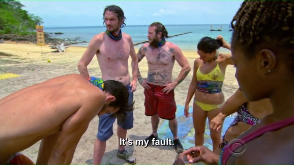(That's Michelle talking while Neal and Jason have Who Has the Palest, Most Cochran-like Skin? contest)