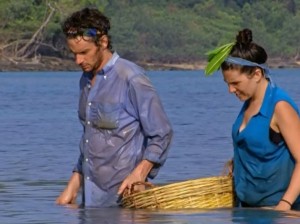 Neal the ice-cream entrepreneur and Aubry the makedo milliner.